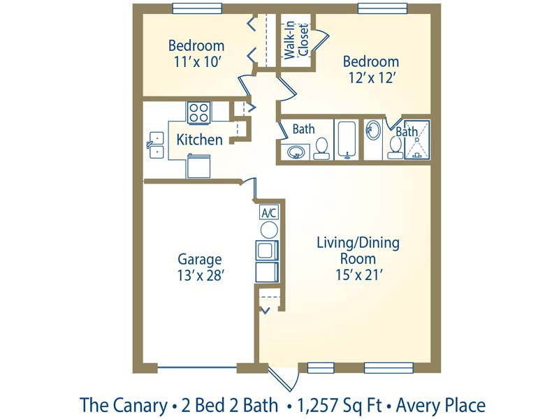 Avery Place Villas | Orlando FL | Floor Plans and Pricing